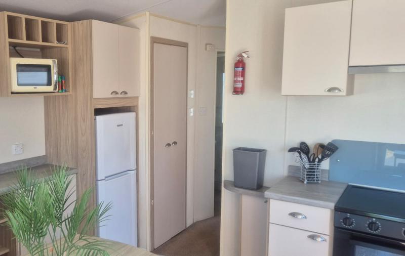 Regal Tempo 2016 static caravan sited on Beverley Bay in Paignton, Devon