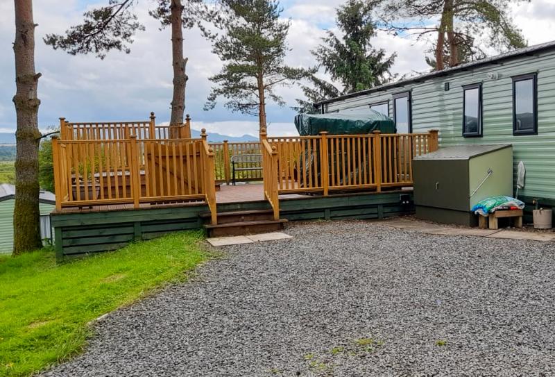 Willerby Manor 2023 sited at Trossachs Holiday Park, Stirlingshire, Scotland
