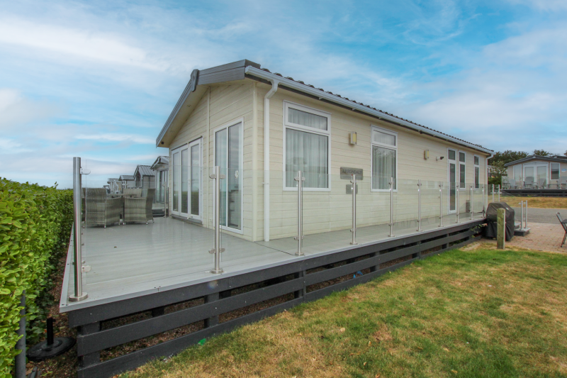 Pemberton Arrondale Lodge 2018 sited at Haven's Kent Coast Holiday Park, Allhallows