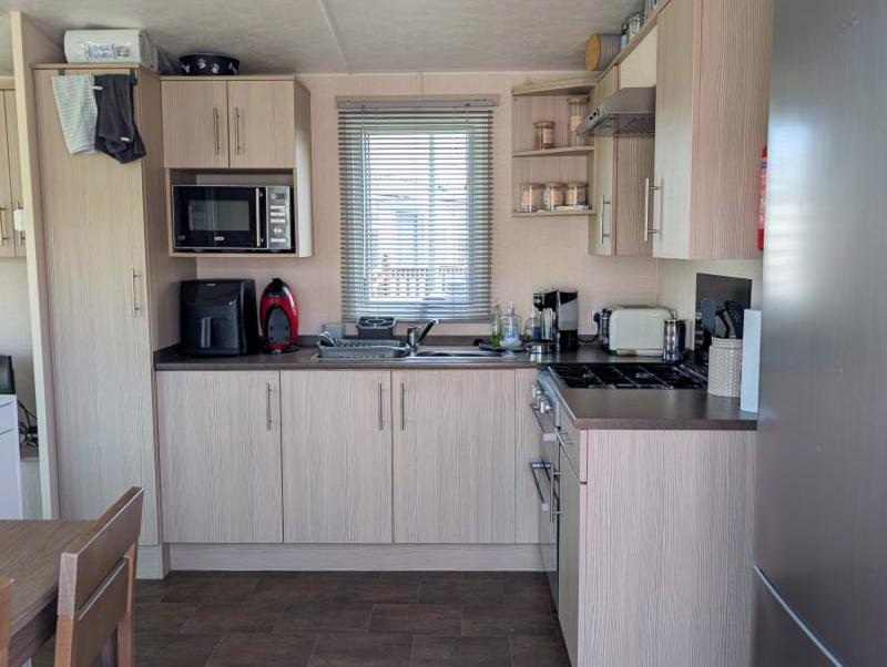 Victory Torino 2016 static caravan sited on Middleton Holiday Park, nr Morecambe in Lancashire