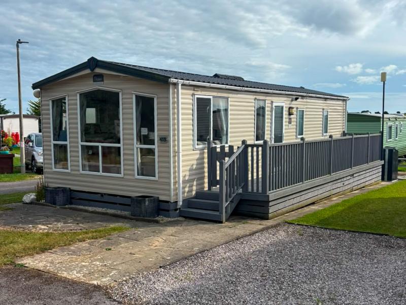 Victory Torino 2016 static caravan sited on Middleton Holiday Park, nr Morecambe in Lancashire