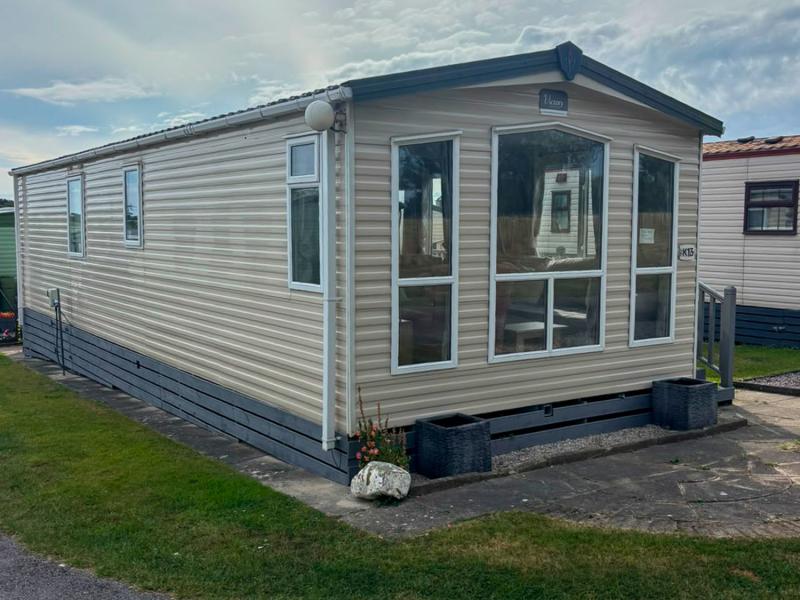 Victory Torino 2016 static caravan sited on Middleton Holiday Park, nr Morecambe in Lancashire