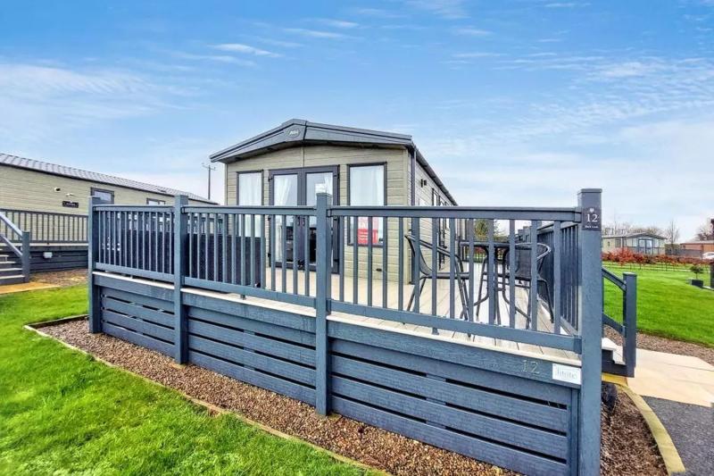 ABI St Cuthbert 2023 static caravan sited at Barmoor Castle, nr Berwick, Northumberland
