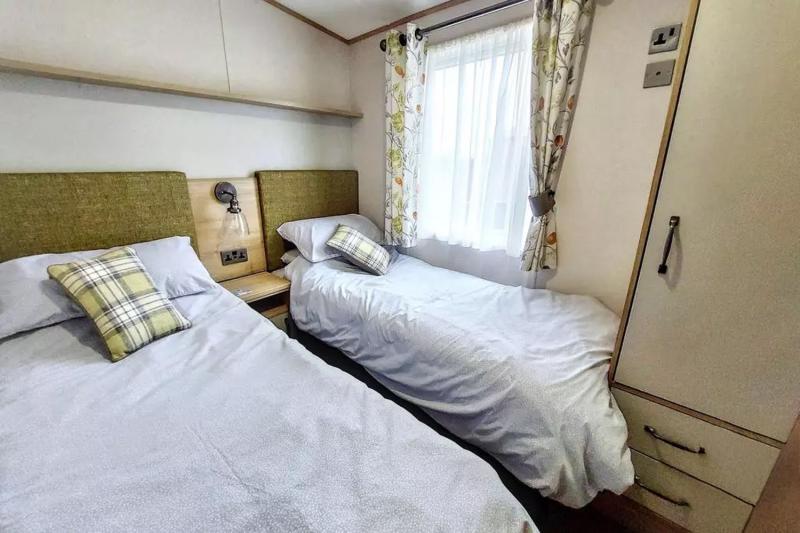 ABI St Cuthbert 2023 static caravan sited at Barmoor Castle, nr Berwick, Northumberland