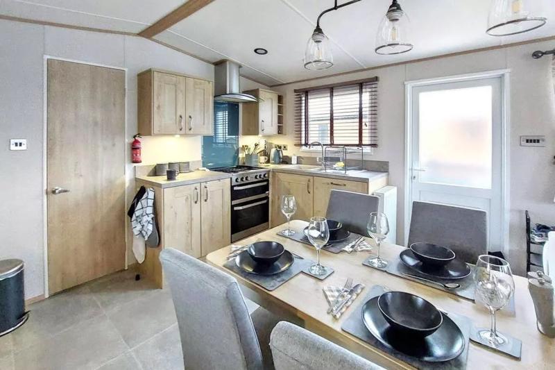 ABI St Cuthbert 2023 static caravan sited at Barmoor Castle, nr Berwick, Northumberland