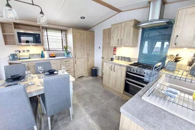 ABI St Cuthbert 2023 static caravan sited at Barmoor Castle, nr Berwick, Northumberland
