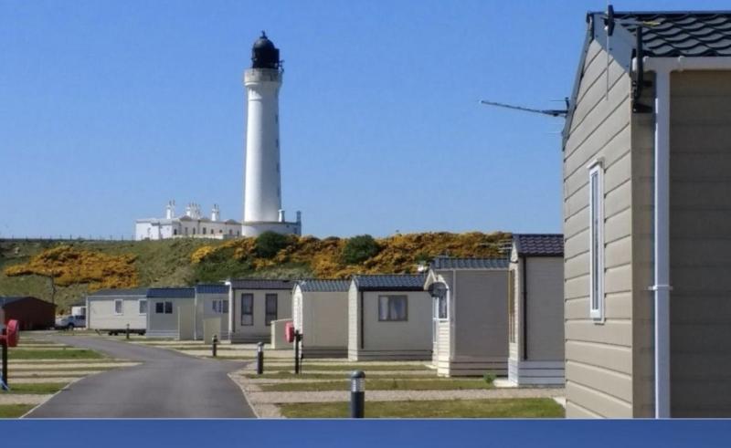 Carnaby Finesse 2013 static caravan at Lossiemouth, Scotland