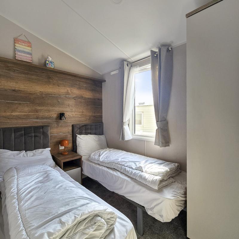 Atlas Sahara 2024 caravan sited at Haven Devon Cliffs, Exmouth