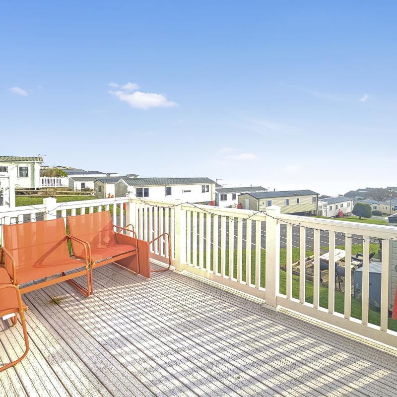 Atlas Sahara 2024 caravan sited at Haven Devon Cliffs, Exmouth