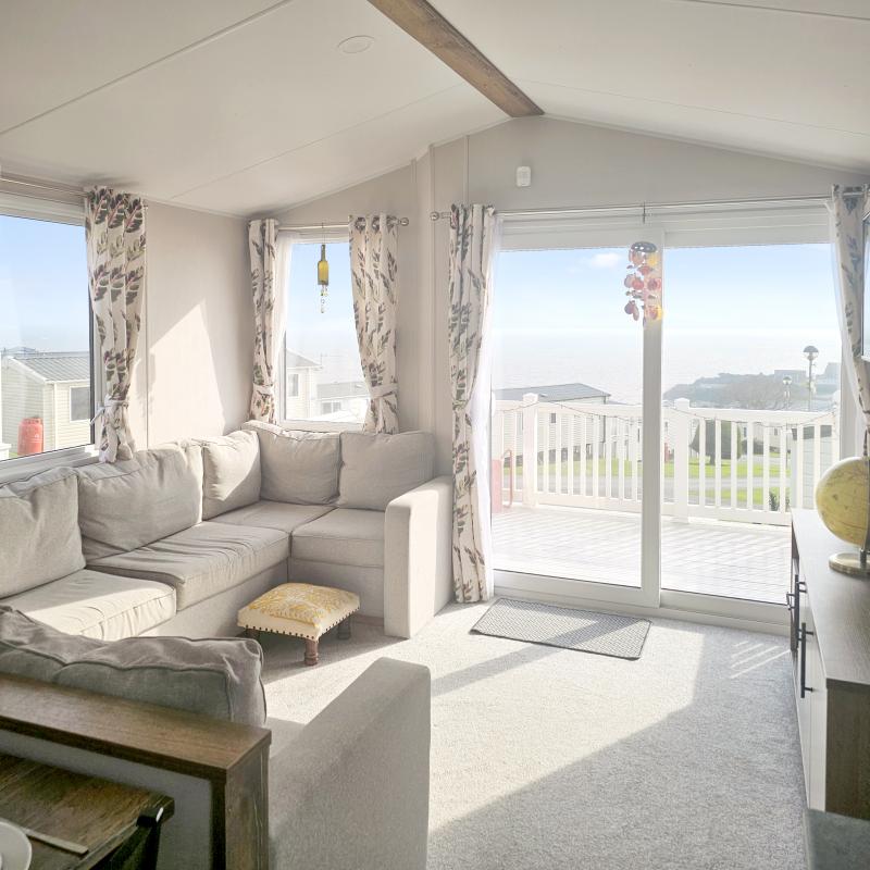 Atlas Sahara 2024 caravan sited at Haven Devon Cliffs, Exmouth