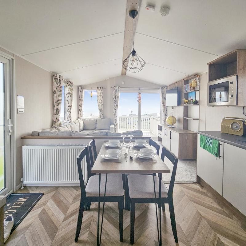 Atlas Sahara 2024 caravan sited at Haven Devon Cliffs, Exmouth