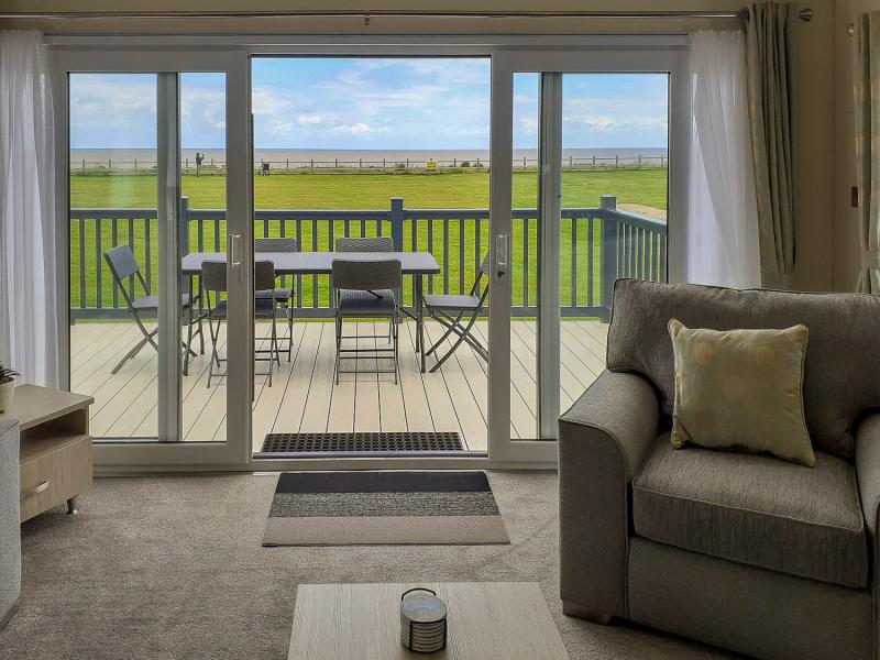 Delta Superior Deluxe 2022 + decking on Broadlands Sands, Suffolk