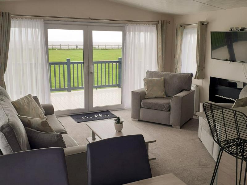 Delta Superior Deluxe 2022 + decking on Broadlands Sands, Suffolk
