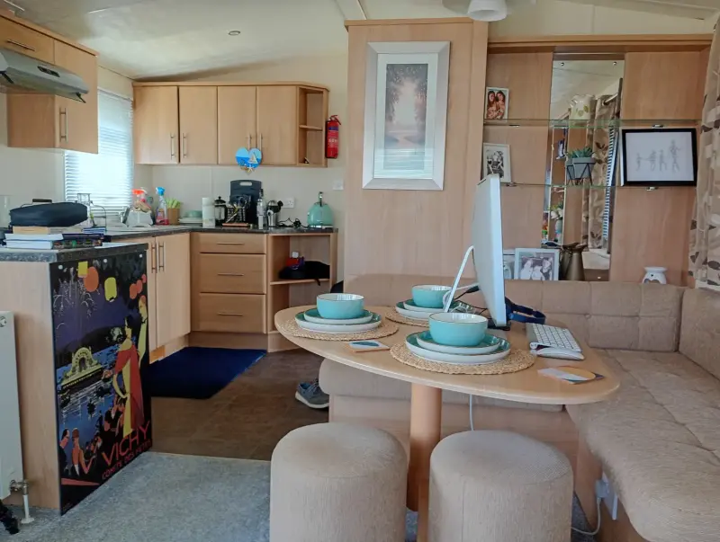 2 bedroom static caravan for sale on site, Whitstable