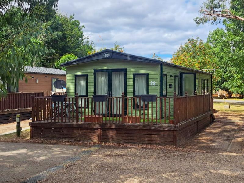 ABI Beaumont 2018 villa-style caravan at Silverhills Park, nr Spalding in Lincolnshire