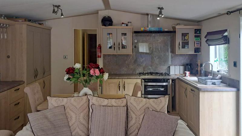 ABI Beaumont 2018 villa-style caravan at Silverhills Park, nr Spalding in Lincolnshire