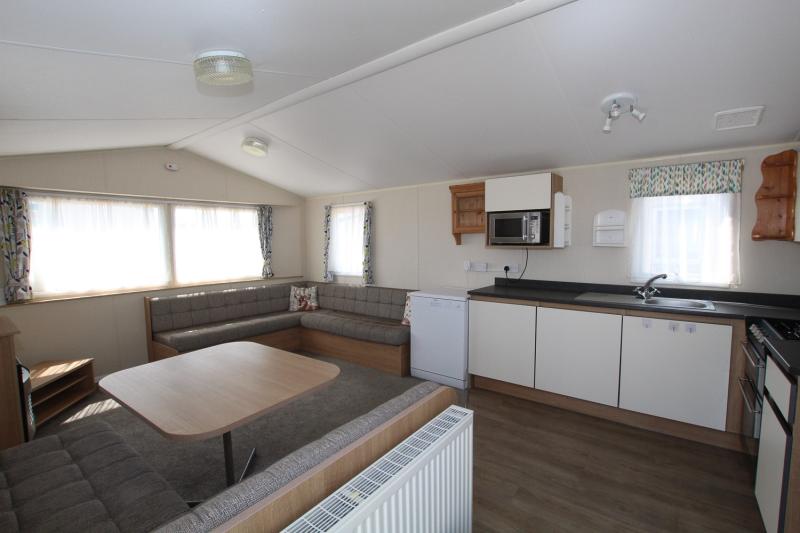 Willerby Caledonia 2018 static caravan sited at New Beach, Dymchurch, Kent