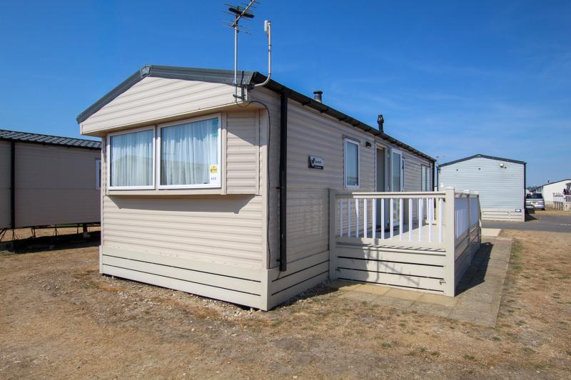 Willerby Caledonia 2018 static caravan sited at New Beach, Dymchurch, Kent