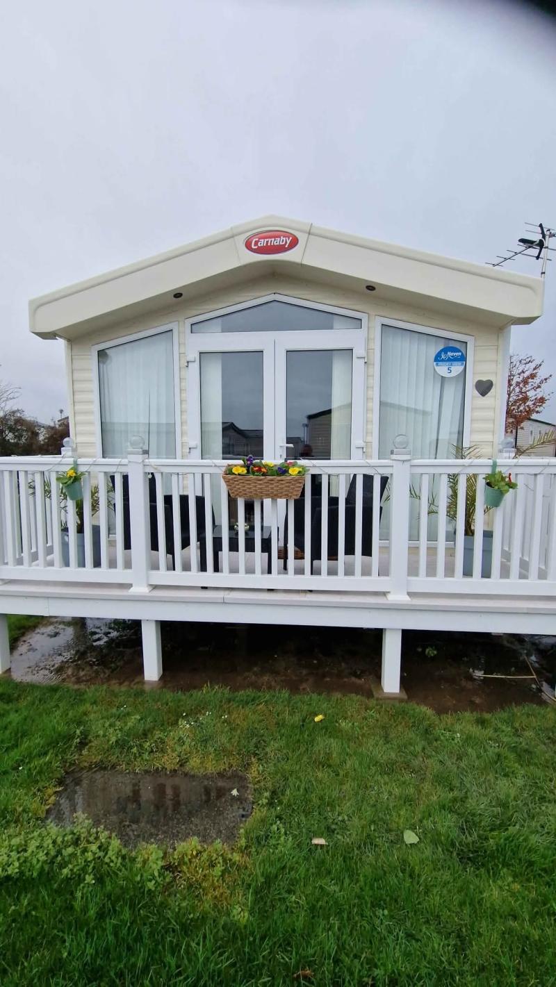 3 bed Carnaby Helmsley Lodge 2018 at Haven's Church Farm , Pagham, West Sussex