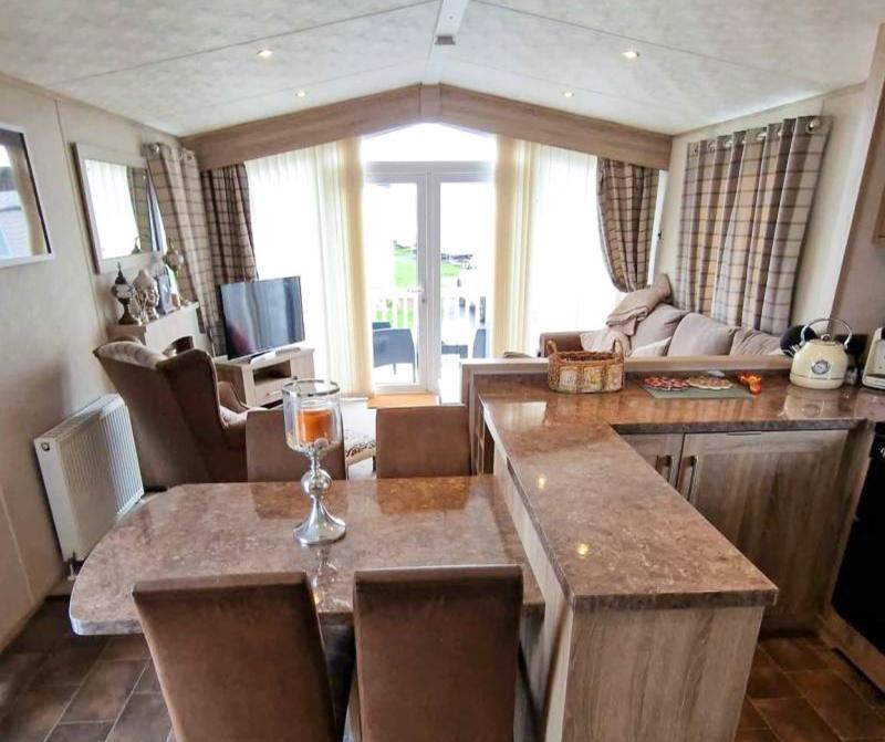 3 bed Carnaby Helmsley Lodge 2018 at Haven's Church Farm , Pagham, West Sussex