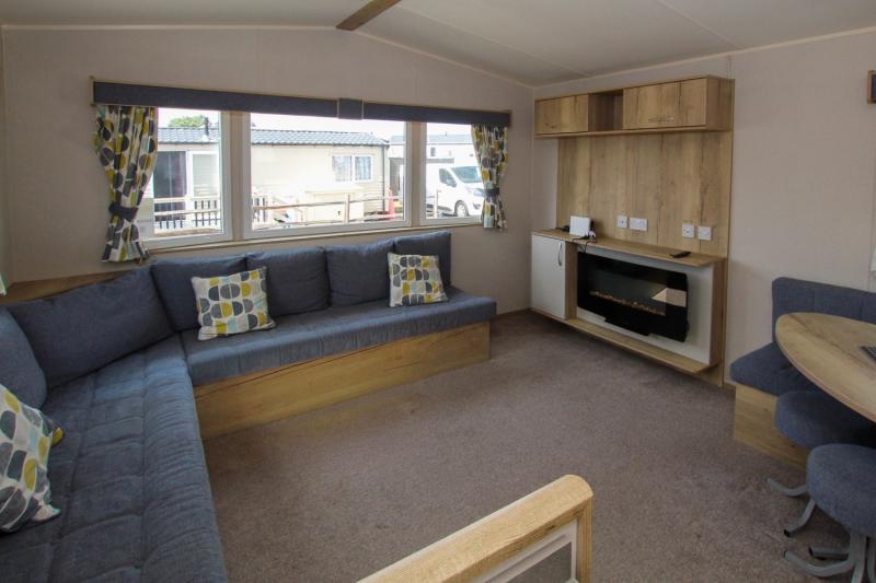 ABI Arizona 2022 static caravan on a premium pitch at New Beach, Dymchurch, Kent