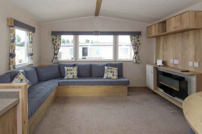 ABI Arizona 2022 static caravan on a premium pitch at New Beach, Dymchurch, Kent