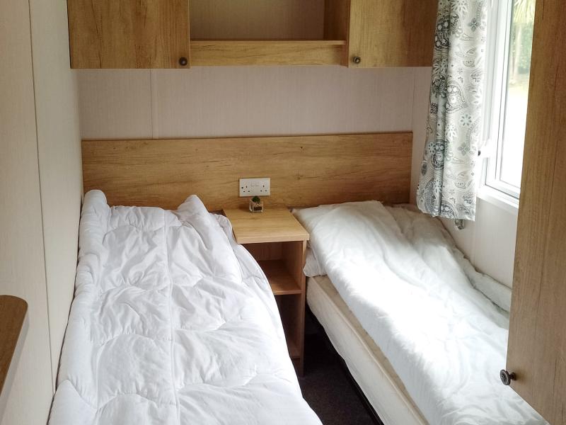 Swift Burgundy 2020 static caravan for sale sited in Brynteg, Caenarfon, North Wales