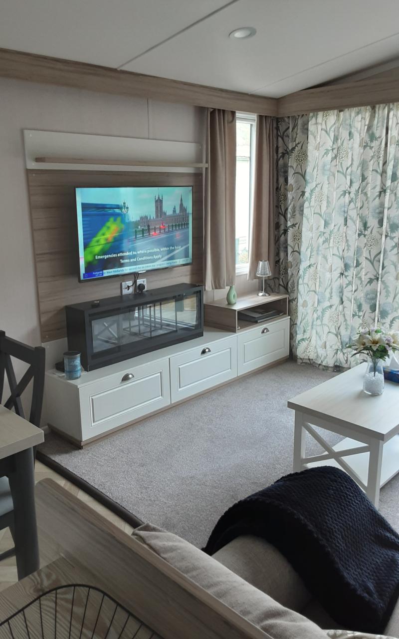 2 bedroom holiday caravan for sale in North Wales