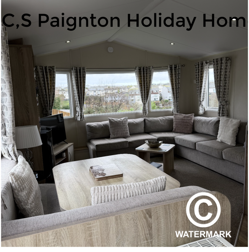 3 Bedroom static caravan located on Beverley Bay caravan park Paignton South Devon