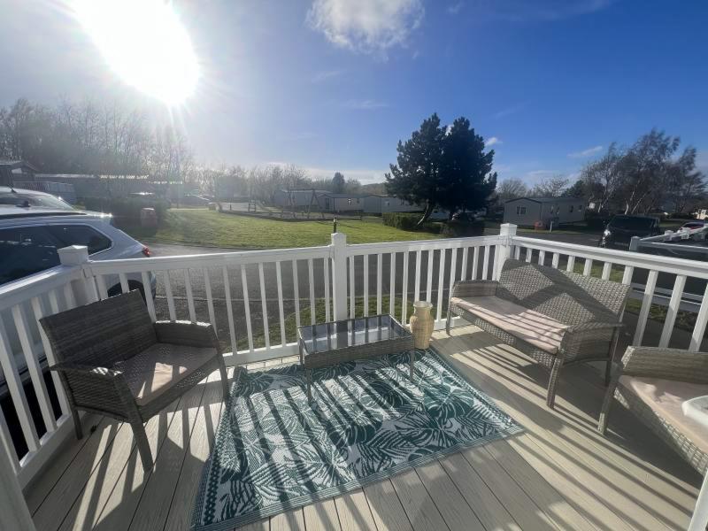 Swift Bordeaux 2018 sited at Haven's Craig Tara Holiday Park in Ayr, Scotland