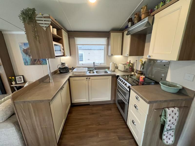 Swift Bordeaux 2018 sited at Haven's Craig Tara Holiday Park in Ayr, Scotland